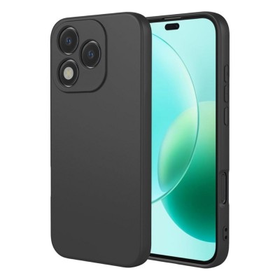 Силиконов кейс iPaky матиран, За Honor 600 Lite, Черен