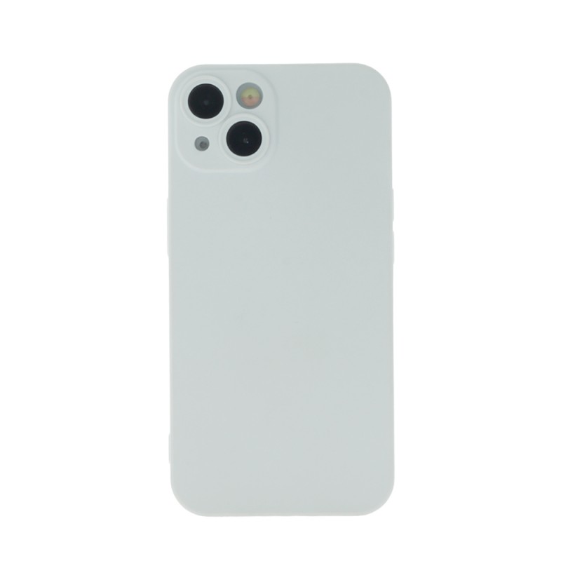 Силиконов кейс iPaky матиран, За iPhone 13 Pro Max (6.7), Бял