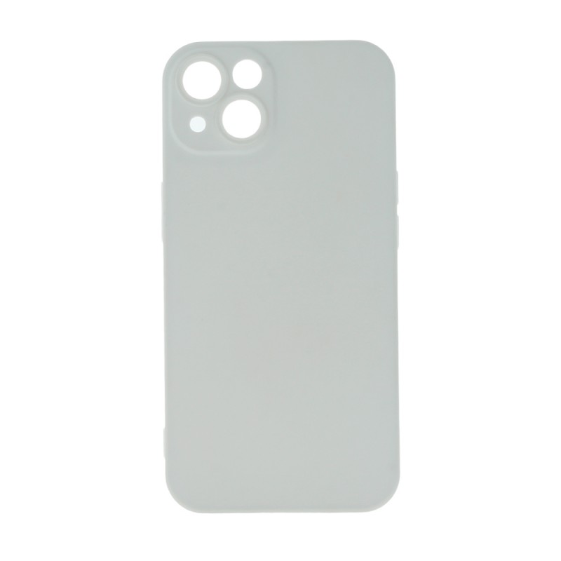 Силиконов кейс iPaky матиран, За iPhone 13 Pro Max (6.7), Бял