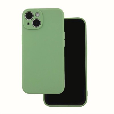 Силиконов кейс iPaky матиран, За iPhone 15 (6.1), Ментов
