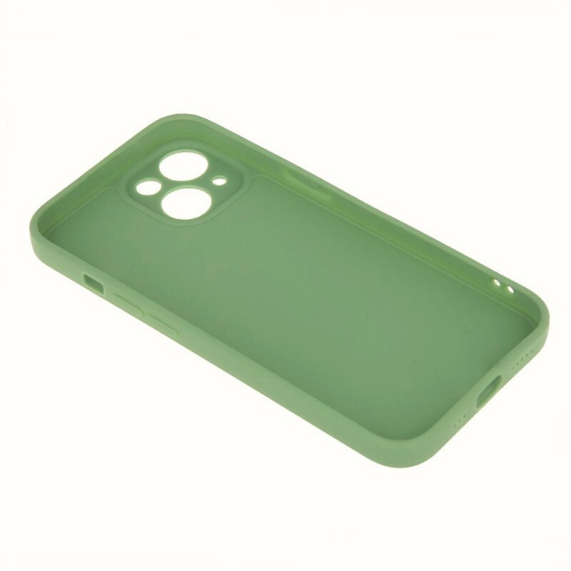 Силиконов кейс iPaky матиран, За iPhone 15 (6.1), Ментов