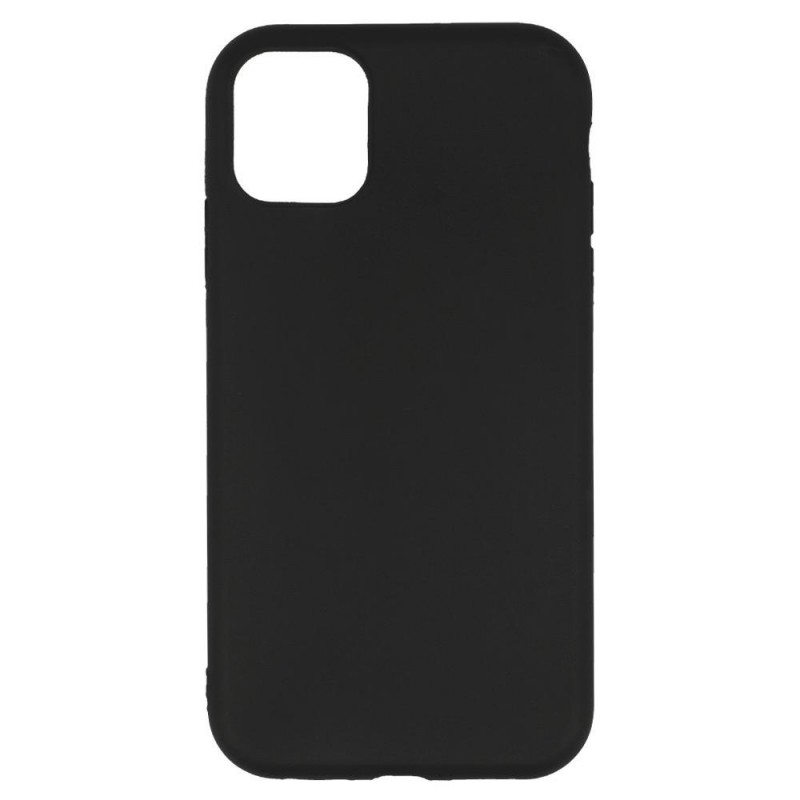 Силиконов кейс iPaky матиран, За iPhone 15 Pro (6.1), Черен