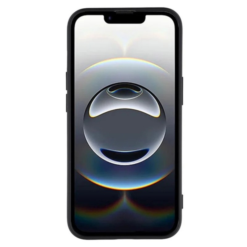 Силиконов кейс iPaky матиран, За iPhone 16e, Черен