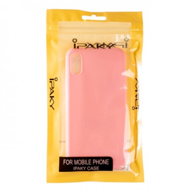 Силиконов кейс iPaky матиран, За iPhone 7/8/SE 2020/2022, Розов