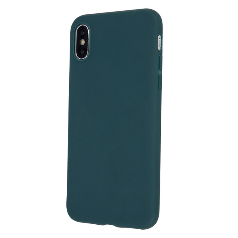 Силиконов кейс iPaky матиран, За iPhone 7/8/SE 2020/2022, Тъмнозелен