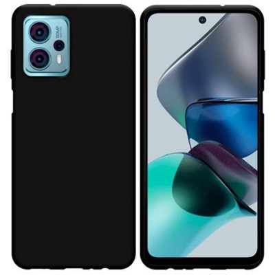 Силиконов кейс iPaky матиран, За Motorola Moto G13/G23, Черен