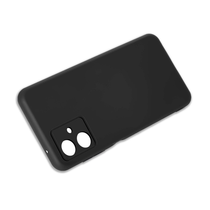 Силиконов кейс iPaky матиран, За Motorola Moto G54, Черен