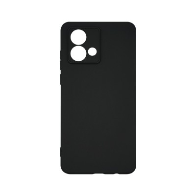 Силиконов кейс iPaky матиран, За Motorola Moto G84, Черен