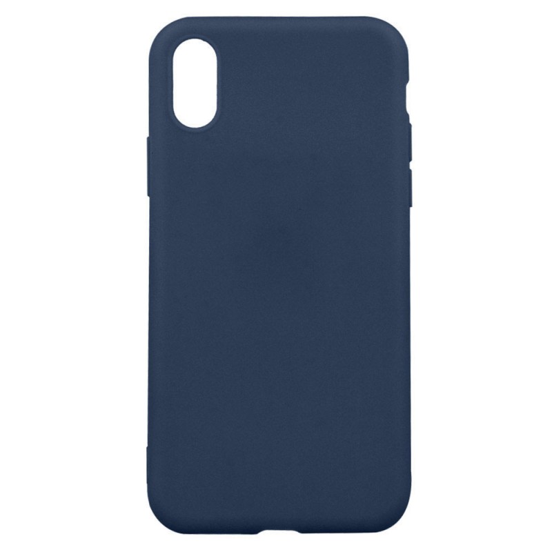 Силиконов кейс iPaky матиран, За Samsung Galaxy A13 5G/A04s (A136U/A047F), Тъмносин