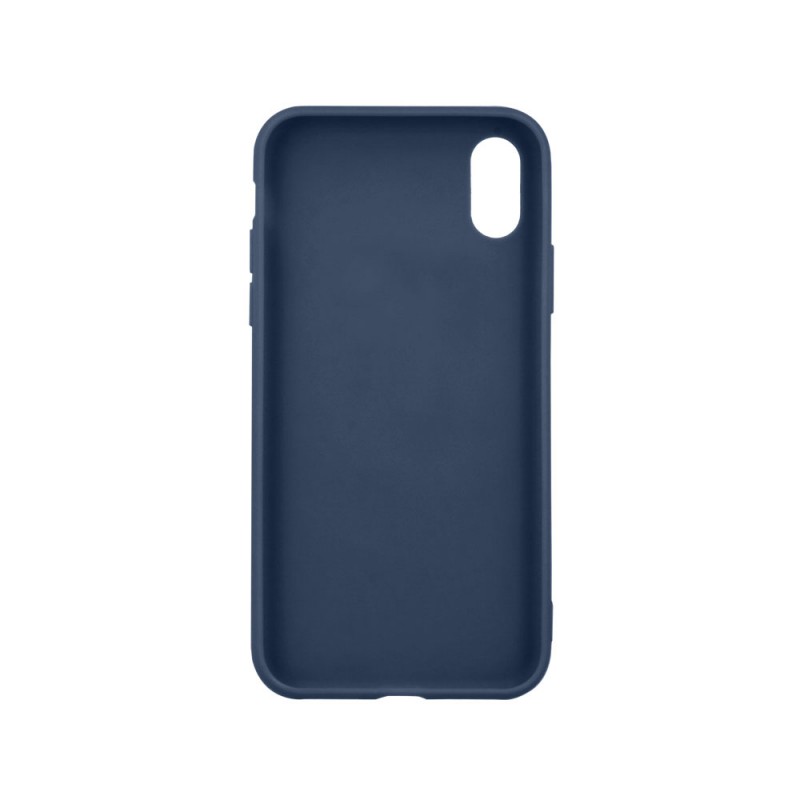 Силиконов кейс iPaky матиран, За Samsung Galaxy A54 5G (A546B), Тъмносин