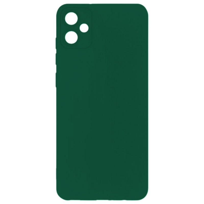 Силиконов кейс iPaky матиран, За Samsung Galaxy A05 (A055F), Тъмнозелен