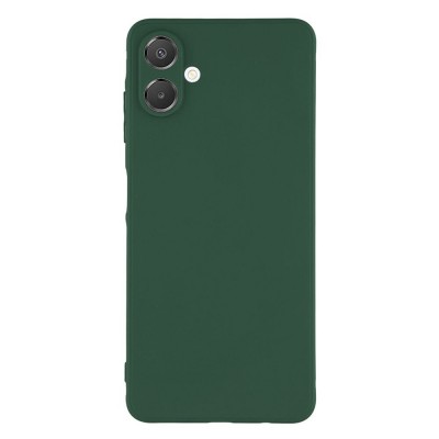 Силиконов кейс iPaky матиран, За Samsung Galaxy A07, Тъмнозелен