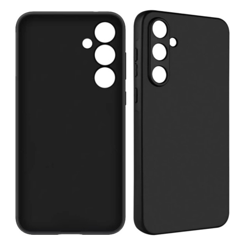 Силиконов кейс iPaky матиран, За Samsung Galaxy A16, Черен