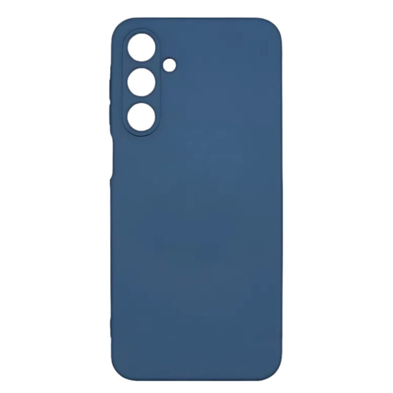Силиконов кейс iPaky матиран, За Samsung Galaxy A16, Тъмносин