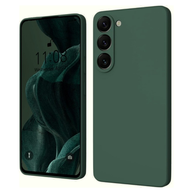 Силиконов кейс iPaky матиран, За Samsung Galaxy A16, Тъмнозелен