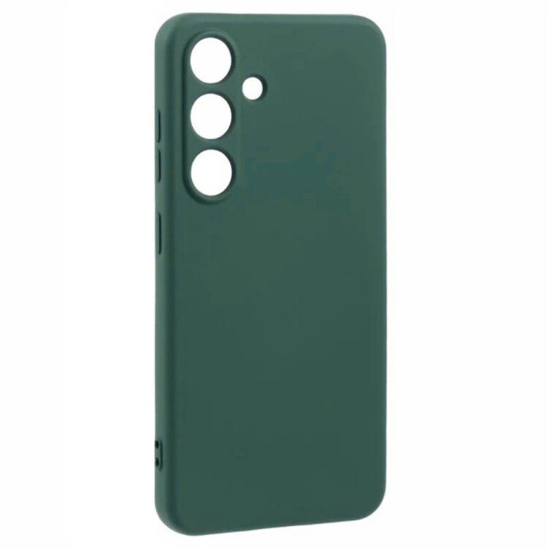 Силиконов кейс iPaky матиран, За Samsung Galaxy A26, Тъмнозелен