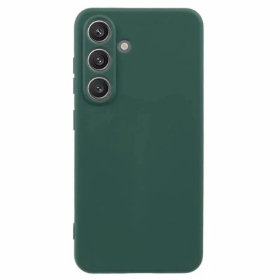 Силиконов кейс iPaky матиран, За Samsung Galaxy A36, Тъмнозелен