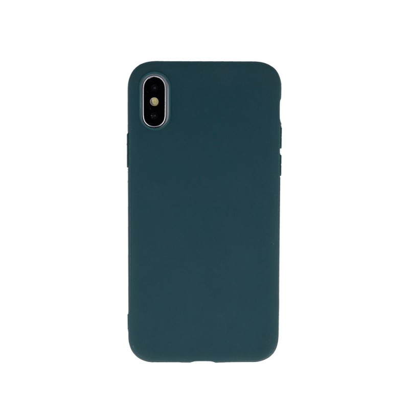 Силиконов кейс iPaky матиран, За Samsung Galaxy A54 5G (A546B), Тъмнозелен
