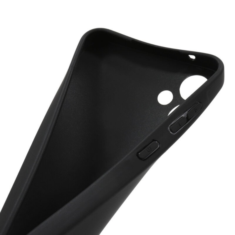 Силиконов кейс iPaky матиран, За Samsung Galaxy A55, Черен