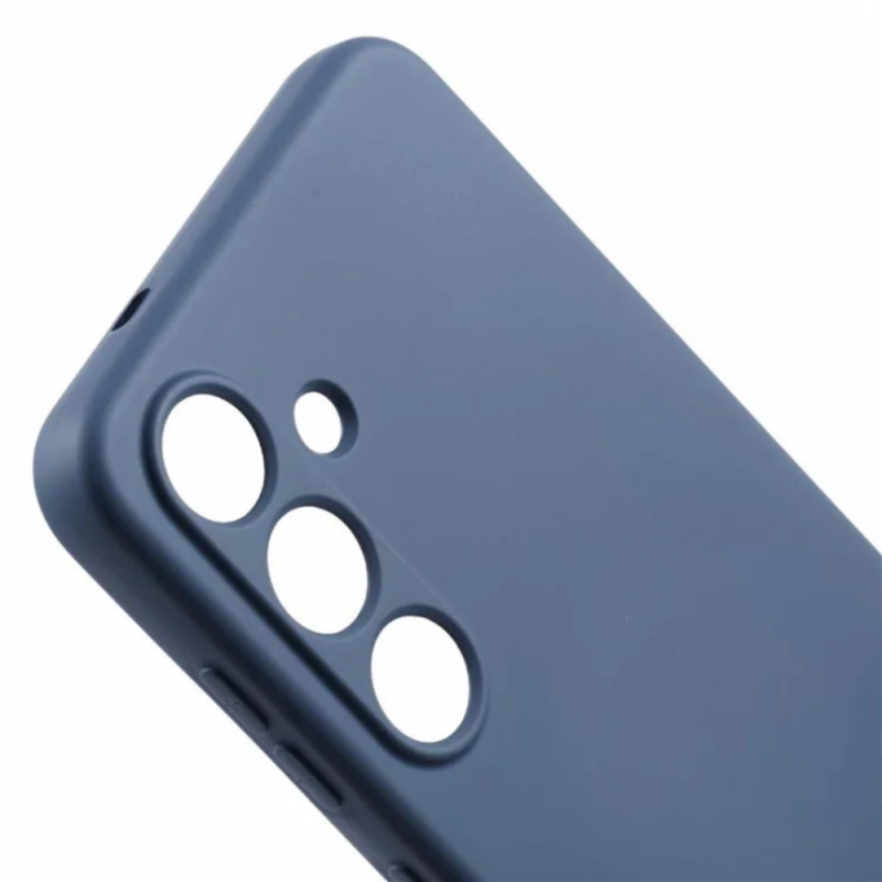 Силиконов кейс iPaky матиран, За Samsung Galaxy A56, Тъмносин