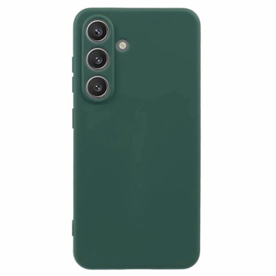 Силиконов кейс iPaky матиран, За Samsung Galaxy A56, Тъмнозелен