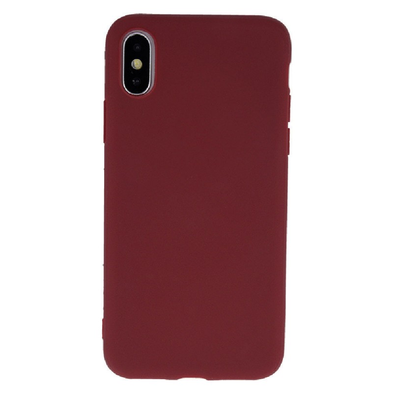 Силиконов кейс iPaky матиран, За Samsung Galaxy S21 FE 5G (G990B), Бордо