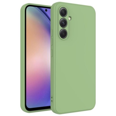 Силиконов кейс iPaky матиран, За Samsung Galaxy S24 (S921B), Ментов