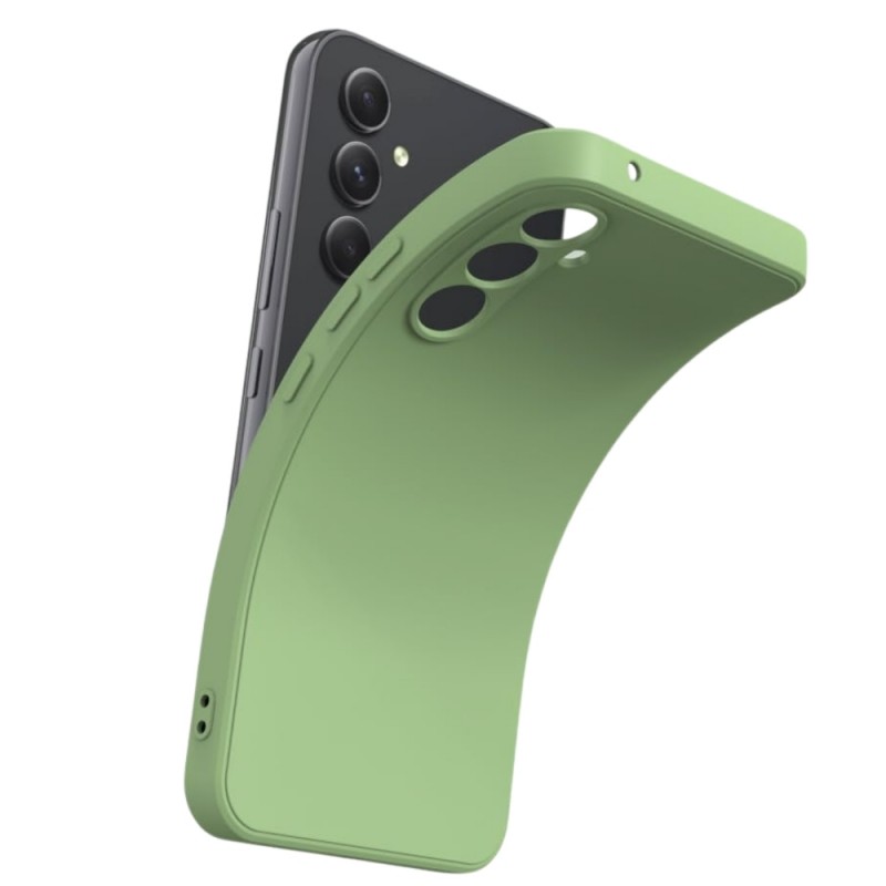 Силиконов кейс iPaky матиран, За Samsung Galaxy S24 (S921B), Ментов