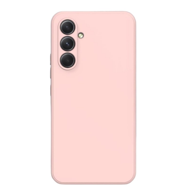 Силиконов кейс iPaky матиран, За Samsung Galaxy S24 Ultra (S928B), Бледорозов