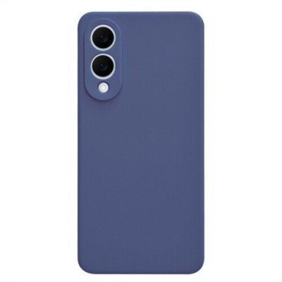 Силиконов кейс iPaky матиран, За Samsung Galaxy S25 Edge, Тъмносин