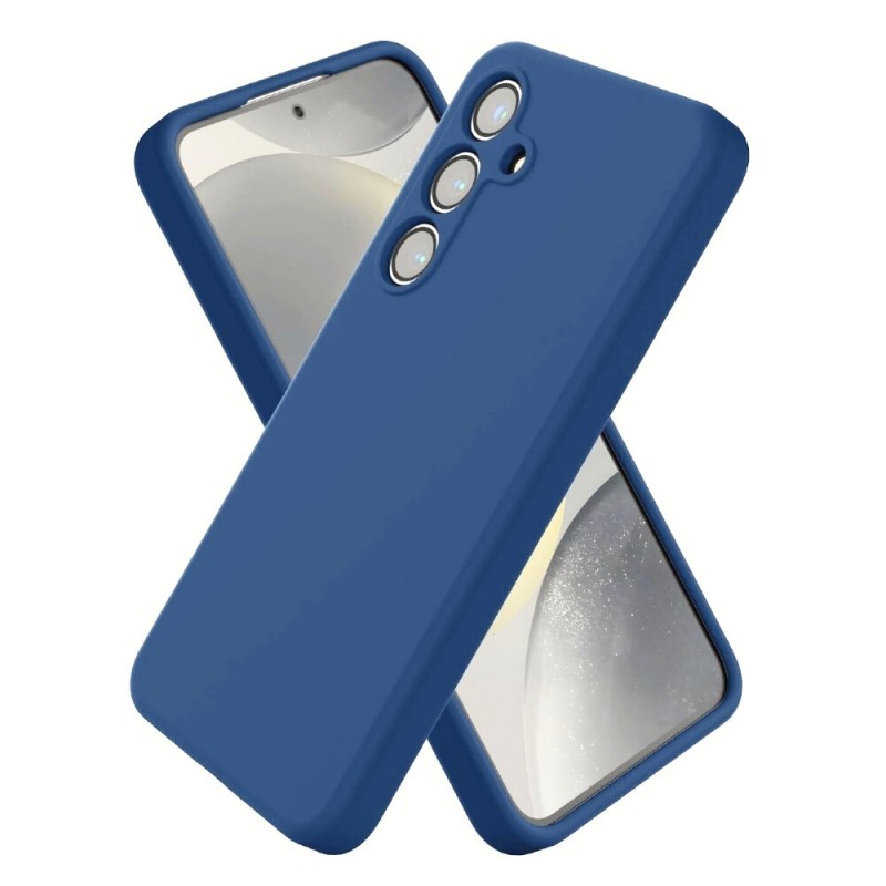 Силиконов кейс iPaky матиран, За Samsung Galaxy S25 FE, Тъмнозелен