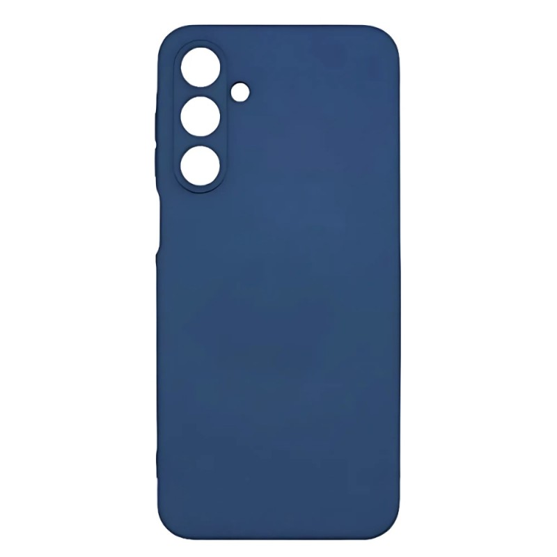 Силиконов кейс iPaky матиран, За Samsung Galaxy S25 Plus, Тъмносин