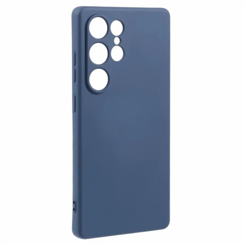Силиконов кейс iPaky матиран, За Samsung Galaxy S25 Ultra, Тъмносин