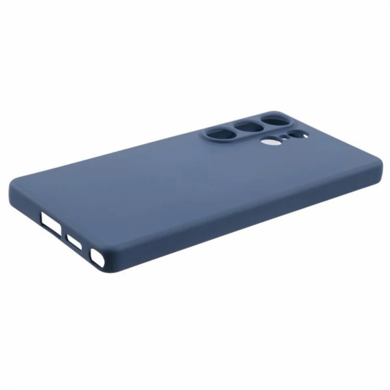Силиконов кейс iPaky матиран, За Samsung Galaxy S25 Ultra, Тъмносин