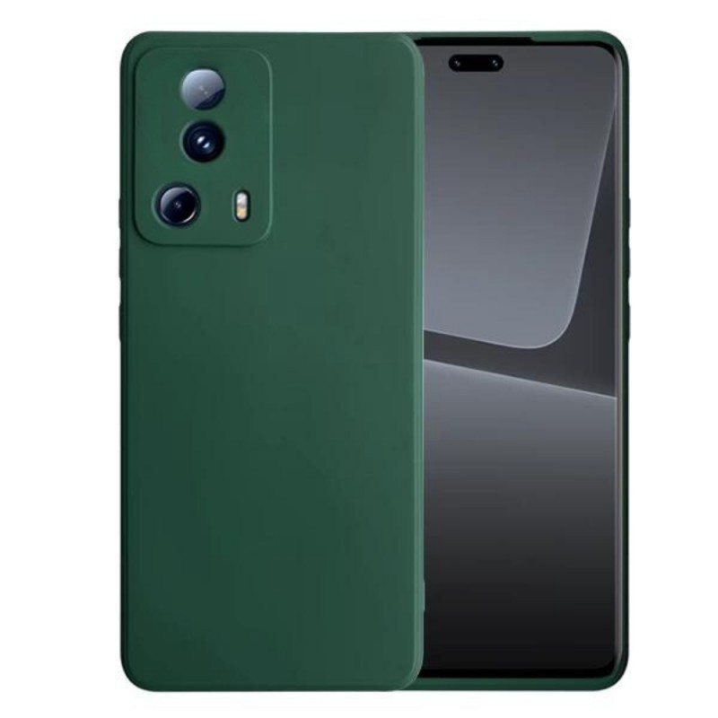 Силиконов кейс iPaky матиран, За Xiaomi 13 Lite, Тъмнозелен