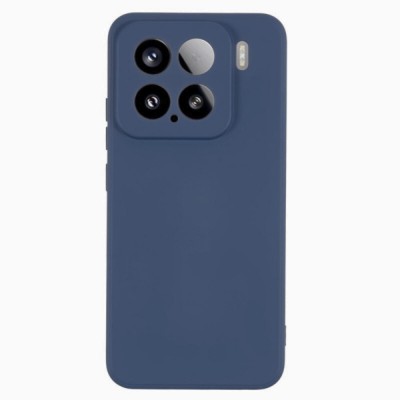 Силиконов кейс iPaky матиран, За Xiaomi 15, Тъмносин