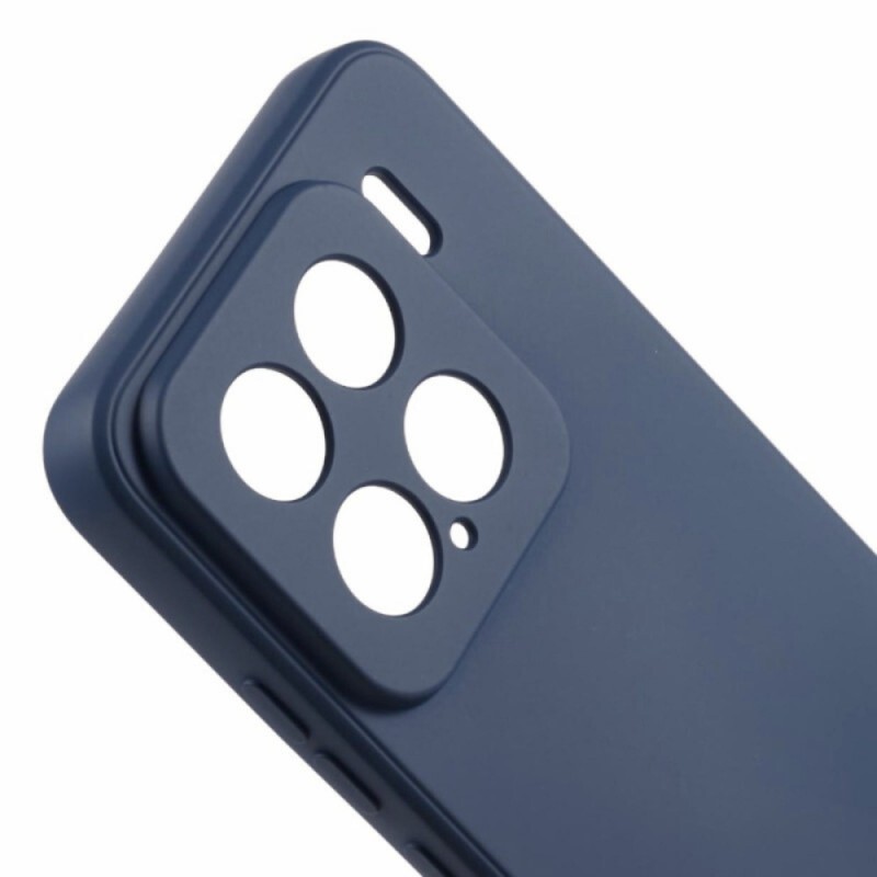 Силиконов кейс iPaky матиран, За Xiaomi 15, Тъмносин