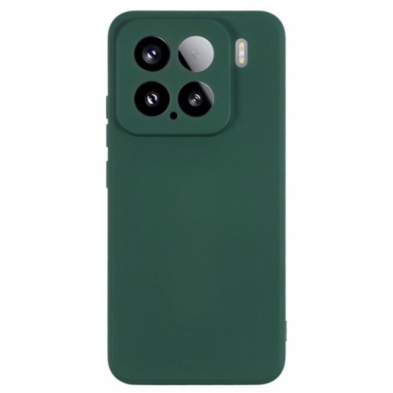 Силиконов кейс iPaky матиран, За Xiaomi 15, Тъмнозелен