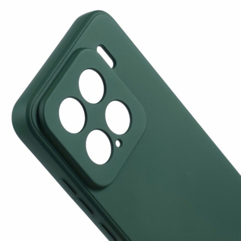 Силиконов кейс iPaky матиран, За Xiaomi 15, Тъмнозелен