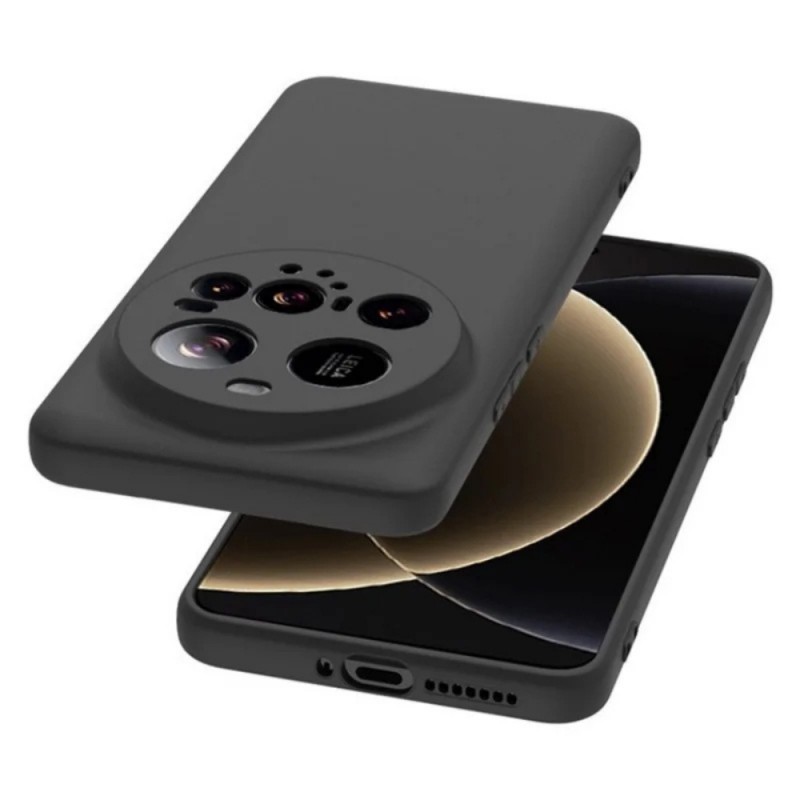 Силиконов кейс iPaky матиран, За Xiaomi 15 Ultra, Черен