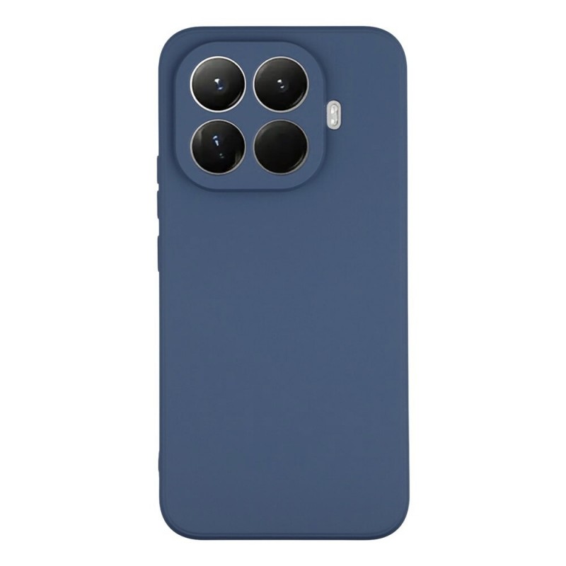 Силиконов кейс iPaky матиран, За Xiaomi 15T Pro, Тъмносин