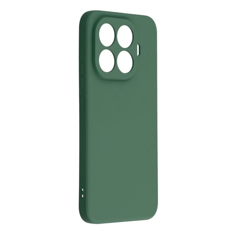 Силиконов кейс iPaky матиран, За Xiaomi 15T Pro, Тъмнозелен