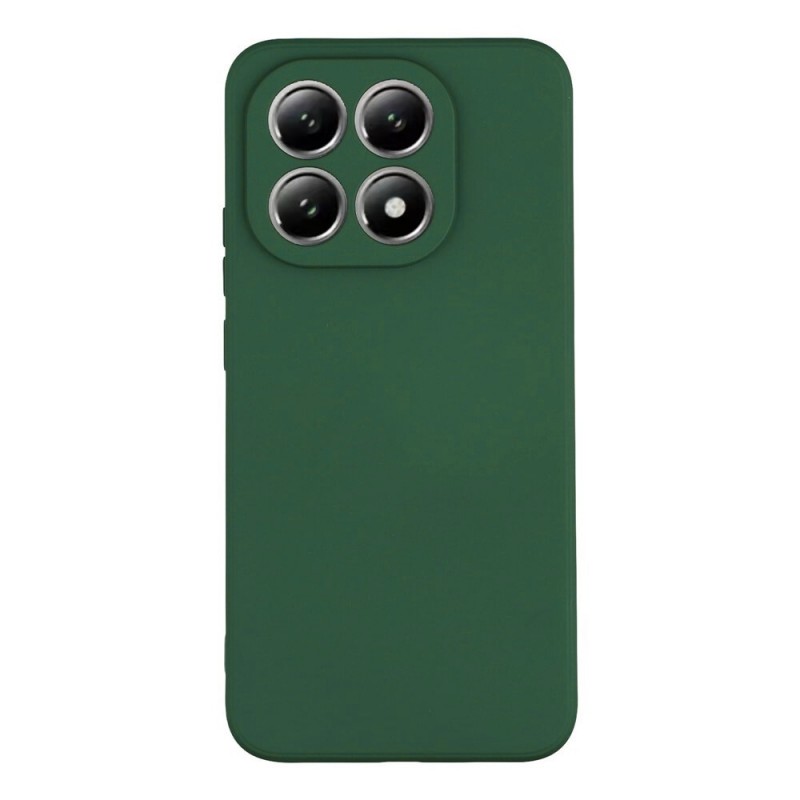 Силиконов кейс iPaky матиран, За Xiaomi 15T, Тъмнозелен