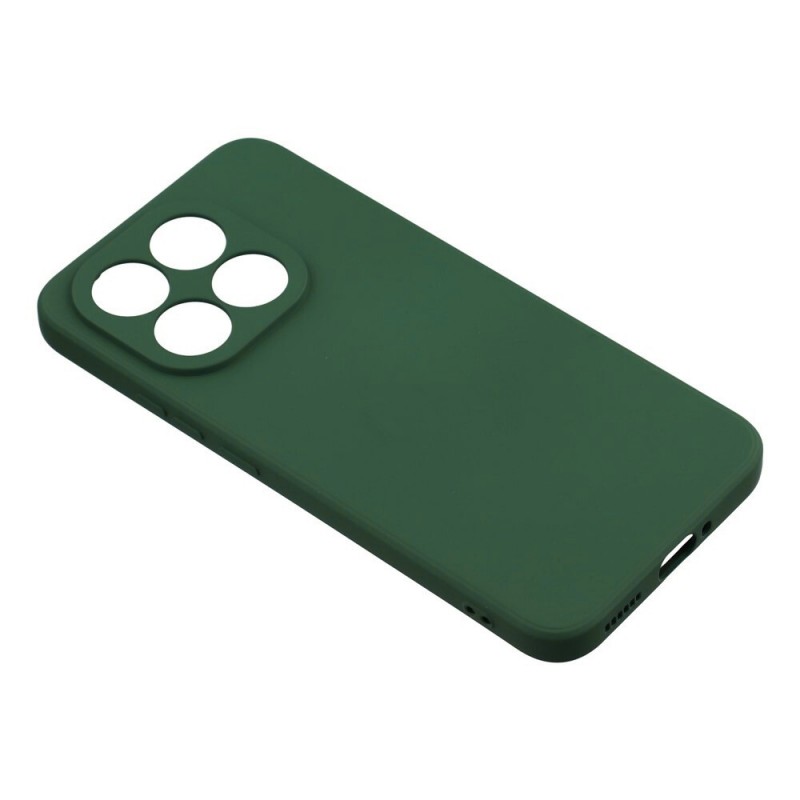 Силиконов кейс iPaky матиран, За Xiaomi 15T, Тъмнозелен