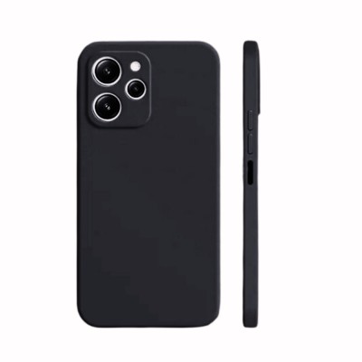 Силиконов кейс iPaky матиран, За Xiaomi Redmi 12 4G/5G, Черен