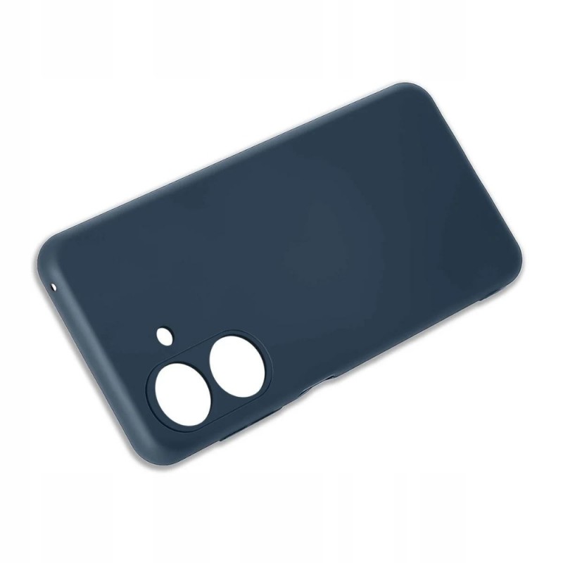 Силиконов кейс iPaky матиран, За Xiaomi Redmi 13C 4G, Тъмносин