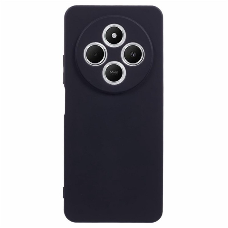 Силиконов кейс iPaky матиран, За Xiaomi Redmi 14C, Черен