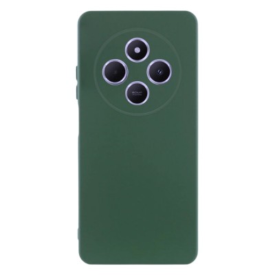 Силиконов кейс iPaky матиран, За Xiaomi Redmi 14C, Тъмнозелен