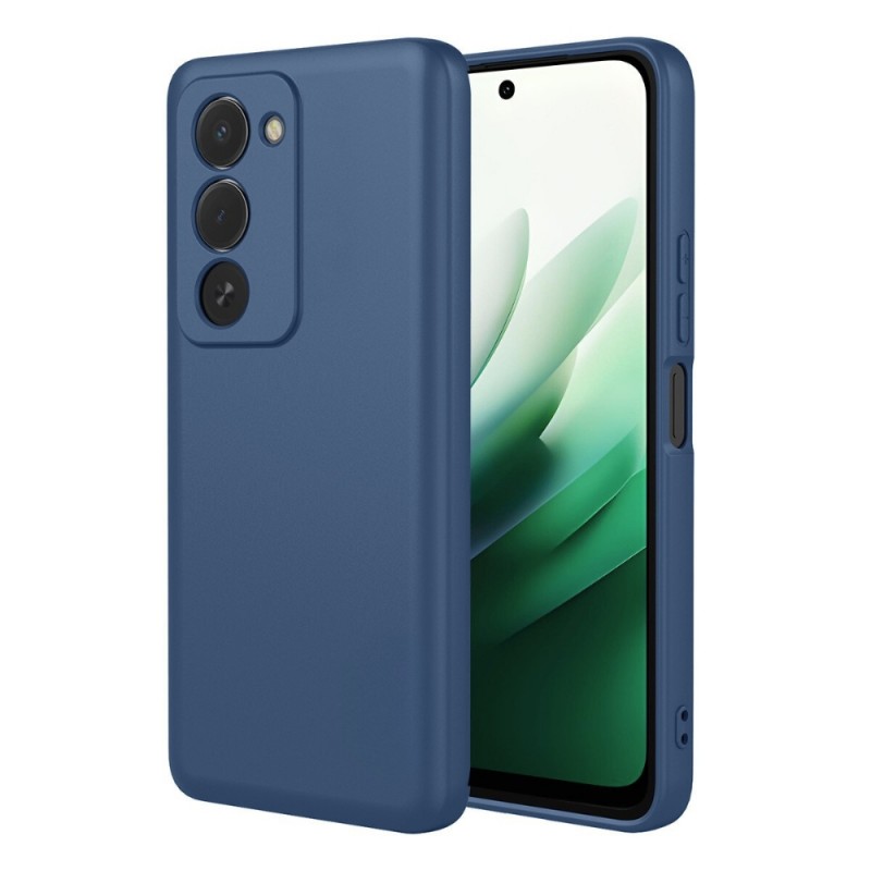 Силиконов кейс iPaky матиран, За Xiaomi Redmi 15, Тъмносин