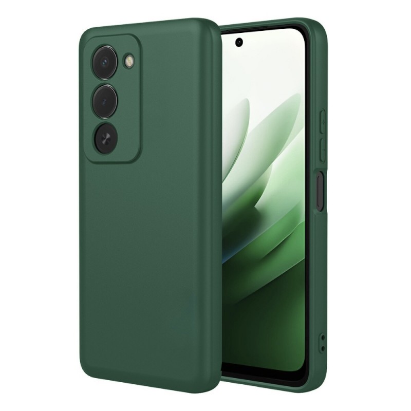 Силиконов кейс iPaky матиран, За Xiaomi Redmi 15, Тъмнозелен